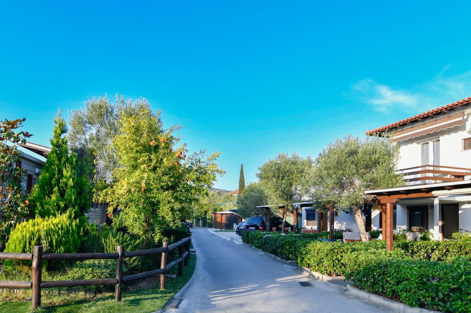 Camping Castello Néos Marmarás Exterior foto