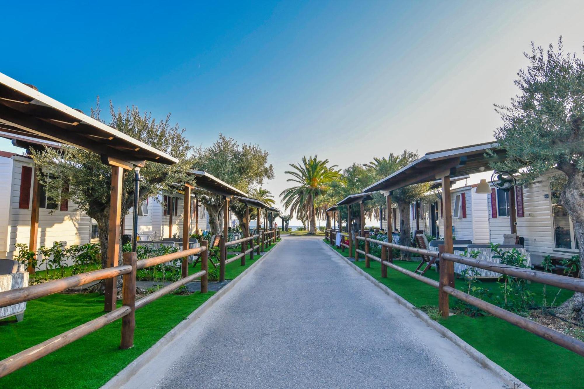 Camping Castello Néos Marmarás Exterior foto