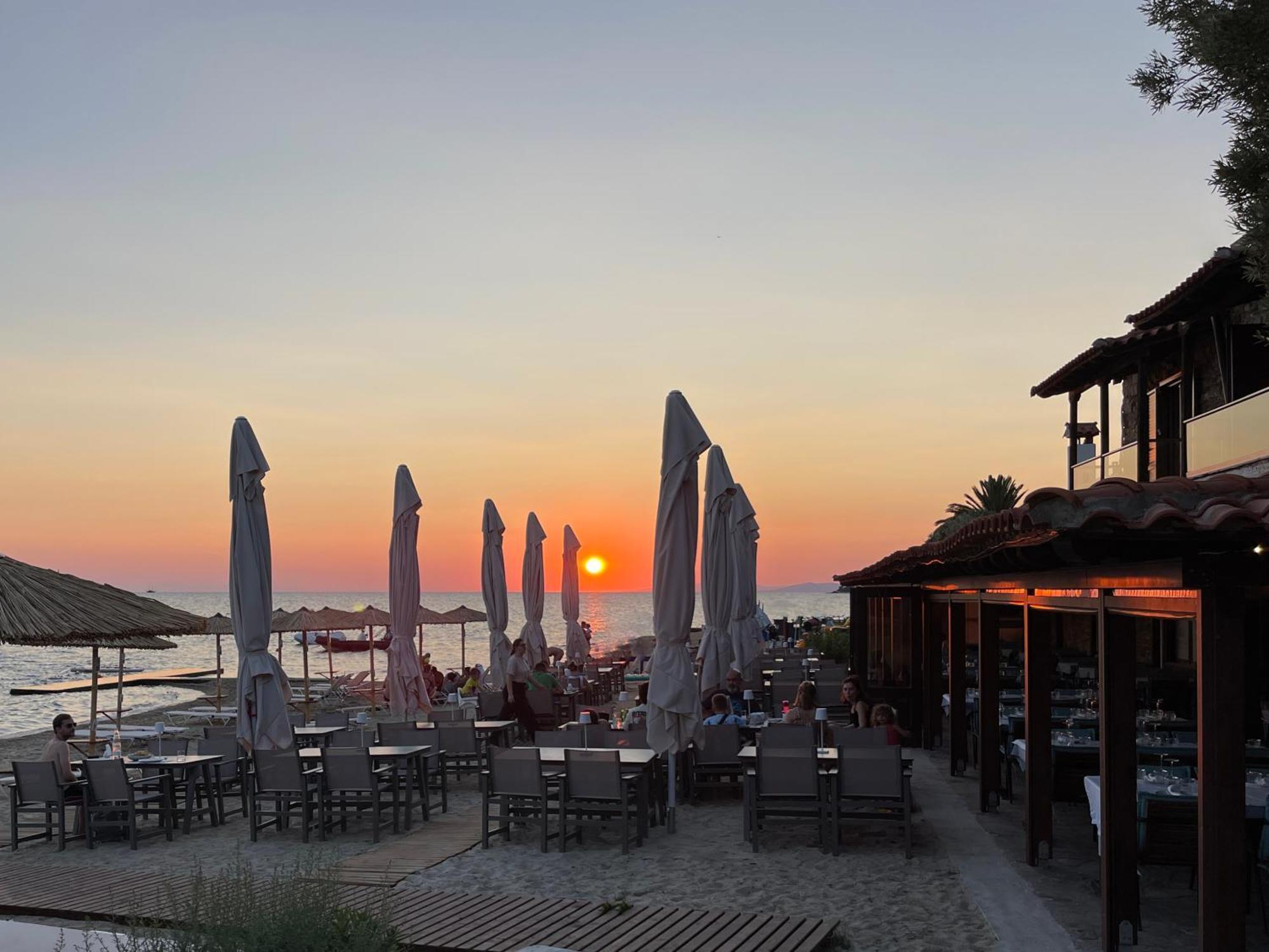 Camping Castello Néos Marmarás Exterior foto